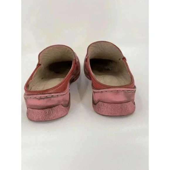 BESTELLO PAPILLON RED SLIDE ON MULE EXCELLENT CONDITION SIZE EU 37 US 6.5 UK 4.5 - Picture 3 of 9